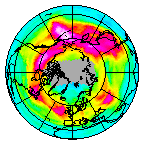 Ozone Field of 10 January 2018