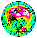 Ozone Field of 21 January 2018