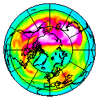 Ozone Field of 22 January 2018