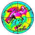 Ozone Field of 25 January 2018