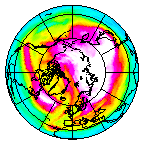 Ozone Field of 23 February 2018