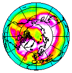 Ozone Field of 25 February 2018