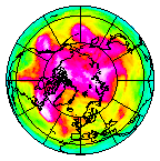 Ozone Field of 15 April 2018