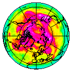 Ozone Field of 22 April 2018