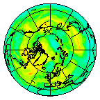 Ozone Field of 09 July 2018