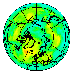 Ozone Field of 25 July 2018