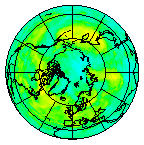 Ozone Field of 13 August 2018