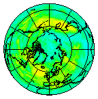 Ozone Field of 15 August 2018