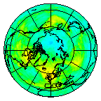 Ozone Field of 24 August 2018