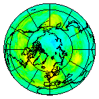 Ozone Field of 25 August 2018