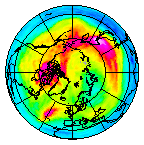 Ozone Field of 23 December 2018
