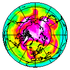 Ozone Field of 25 April 2019