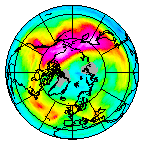 Ozone Field of 25 December 2019