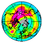 Ozone Field of 31 December 2019