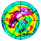 Ozone Field of 24 January 2020