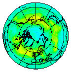 Ozone Field of 25 August 2020