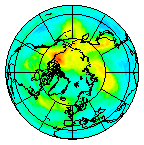 Ozone Field of 23 October 2020