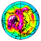 Ozone Field of 25 January 2021