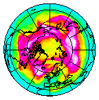 Ozone Field of 24 February 2021