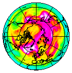 Ozone Field of 27 March 2021
