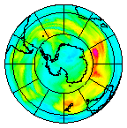 Ozone Field of 01 July 2002