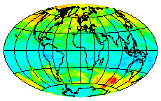 Ozone Field of 03 July 2002