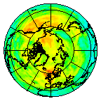 Ozone Field of 03 July 2002