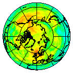 Ozone Field of 04 July 2002
