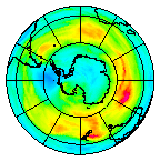 Ozone Field of 07 July 2002