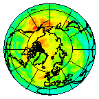 Ozone Field of 08 July 2002