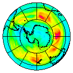 Ozone Field of 08 July 2002