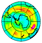 Ozone Field of 11 July 2002