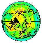 Ozone Field of 13 July 2002