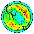 Ozone Field of 13 July 2002