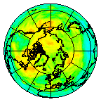 Ozone Field of 14 July 2002