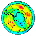 Ozone Field of 14 July 2002