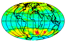 Ozone Field of 15 July 2002