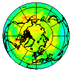 Ozone Field of 15 July 2002
