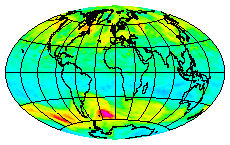 Ozone Field of 19 July 2002
