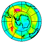 Ozone Field of 19 July 2002