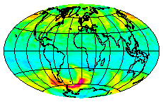 Ozone Field of 23 July 2002