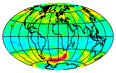 Ozone Field of 24 July 2002