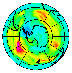 Ozone Field of 29 July 2002