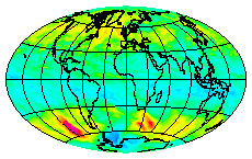 Ozone Field of 30 July 2002