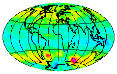 Ozone Field of 01 August 2002