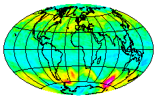 Ozone Field of 03 August 2002