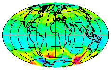 Ozone Field of 04 August 2002