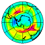 Ozone Field of 04 August 2002