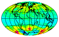 Ozone Field of 05 August 2002