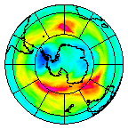 Ozone Field of 05 August 2002
